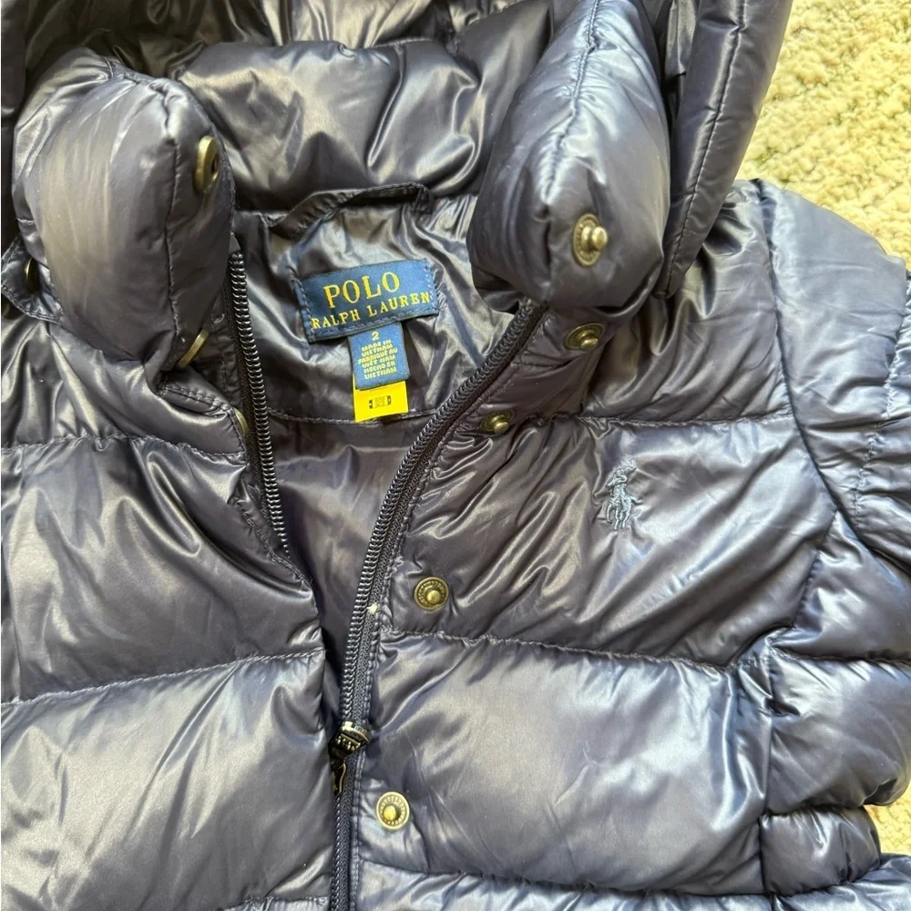 Polo by Ralph Lauren Dark Blue Quilted Jacket - Picture 3 of 14